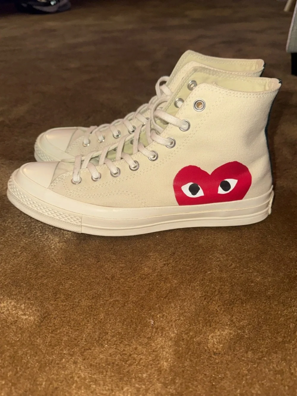 Converse x PLAY Comme des Garçons high-top sneakers - Picture 1 of 6